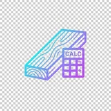 Dimensional Lumber Volume Board Feet Calculator Icon